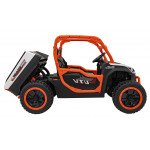 Elektrické autíčko Farmer Truck UTV Racing 4x75w oranžové